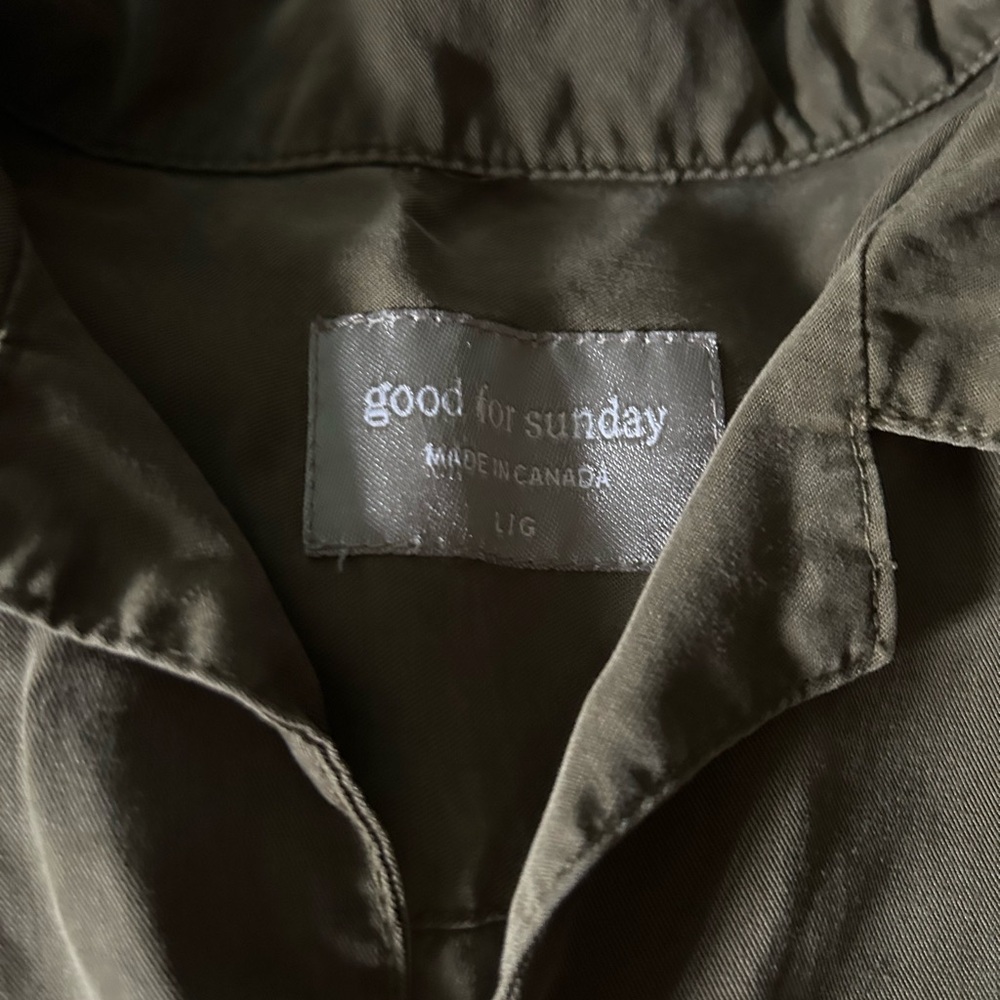 Good for Sunday Olive Green Shirt